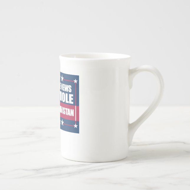 Tasse En Porcelaine Un faux souvenir de la chute de l'Afghanistan (Droite)