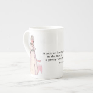 Tasse En Porcelaine Une paire de yeux fins - fierté et préjudice