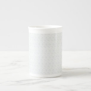 Tasse En Porcelaine Une surface entièrement blanche et sans fonctionna