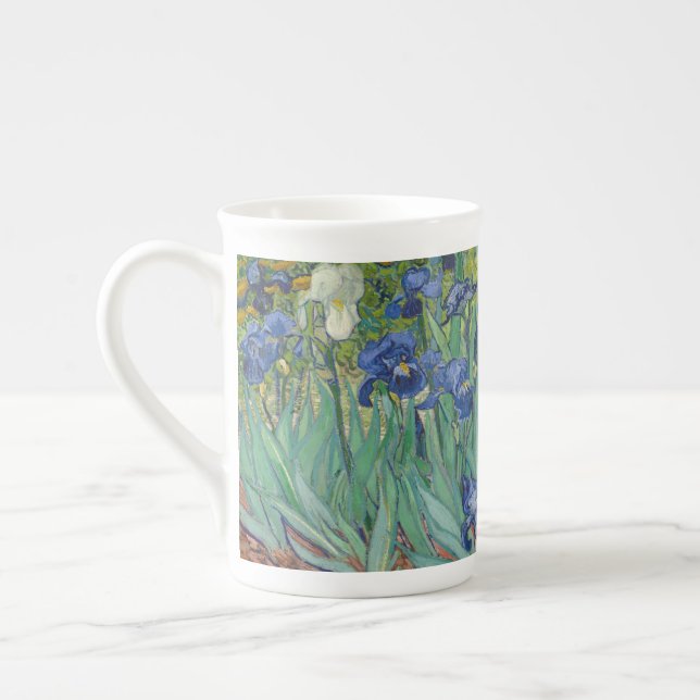 Tasse En Porcelaine Van Gogh Vintage Irises (Gauche)