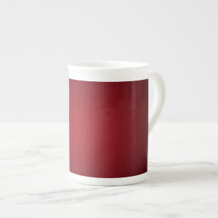 Tasse En Porcelaine Vignette rouge-noir gris tendance