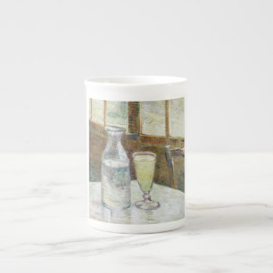 Tasse En Porcelaine Vincent Van Gogh Vie Toujours Avec Absinthe Fine A