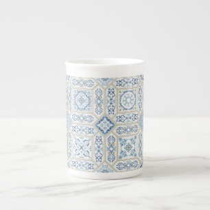 Tasse En Porcelaine Vintage Portugal Azulejo traditionnel