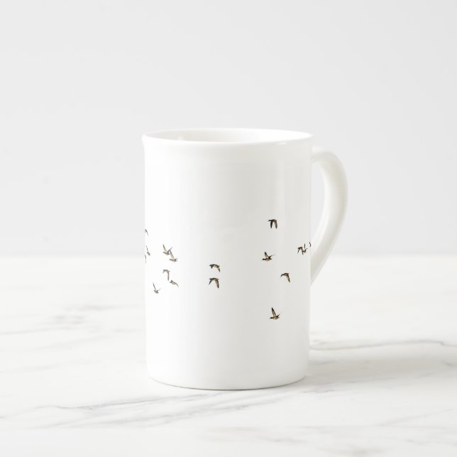 Tasse En Porcelaine Vol de Mallard (Devant droit)