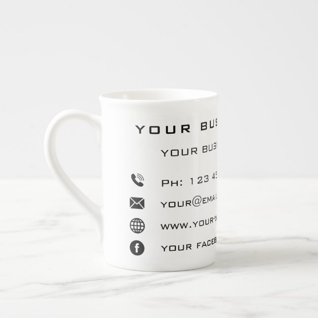 Tasse En Porcelaine Votre entreprise promotionnelle cadeau personnalis (Gauche)