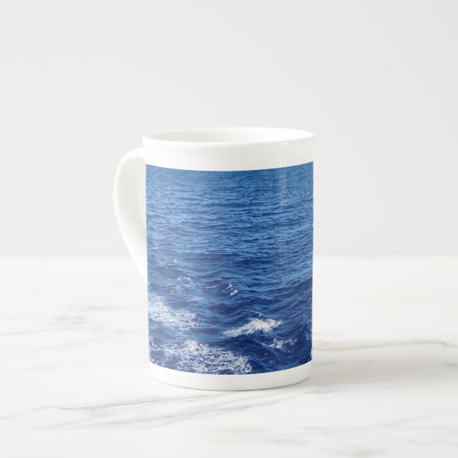 Tasse En Porcelaine Voyez la mer (Devant gauche)