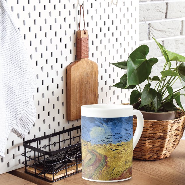 Tasse En Porcelaine Wheatfield avec Crows par Van Gogh (Créateur téléchargé)