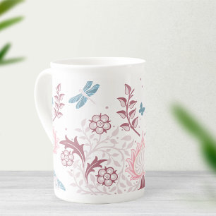Tasse En Porcelaine William Morris dans le mauve