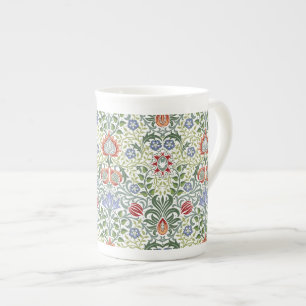 Tasse En Porcelaine William Morris Floral Motif Vintage persan