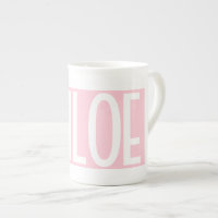 Your | Bold White Text on Light Pink