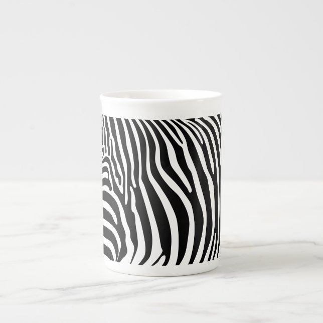 Tasse En Porcelaine Zebra Animalprint (Devant)
