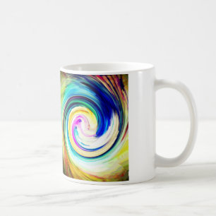 Tasse en spirale de couleur