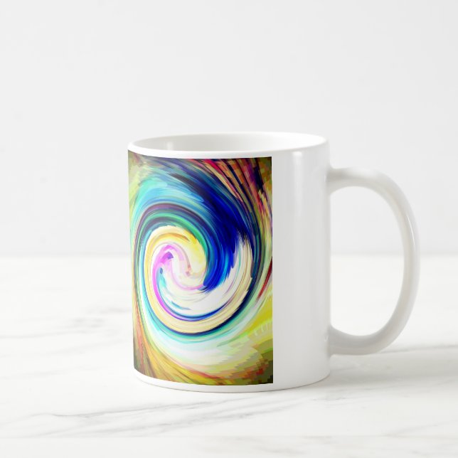 Tasse en spirale de couleur (Droite)
