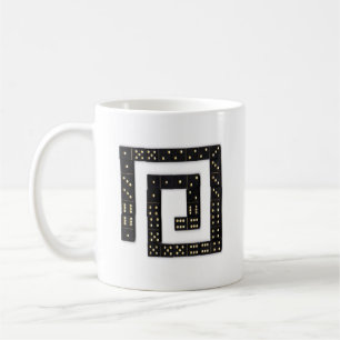 Tasse en spirale de domino