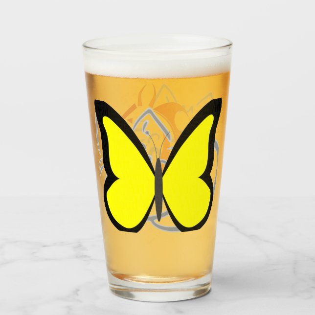 Tasse en verre (Dos (rempli))