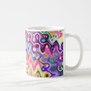 Tasse en zig-zag de vague