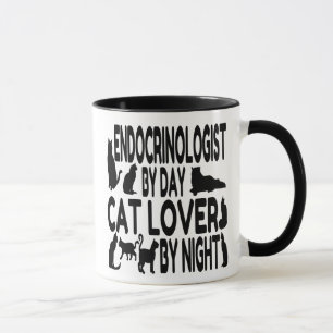 Tasse Endocrinologue Amoureux des chats