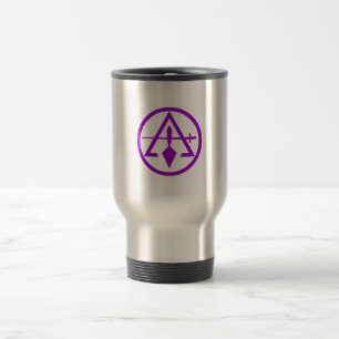 Tasse énigmatique de voyage de maçons