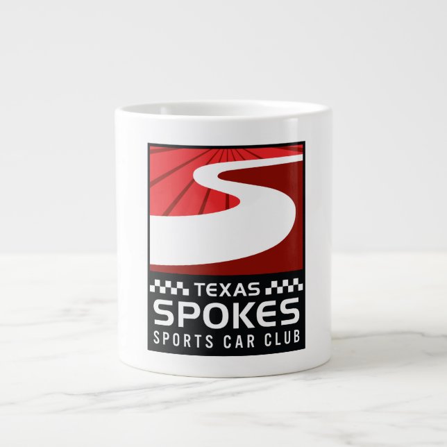 Tasse enorme avec le logo de rais (Devant)