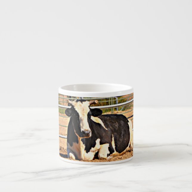 Tasse enorme de vache à café (Devant)
