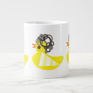 Tasse enorme mignonne de disco