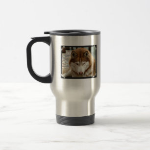 Tasse enrouée Brown de voyage