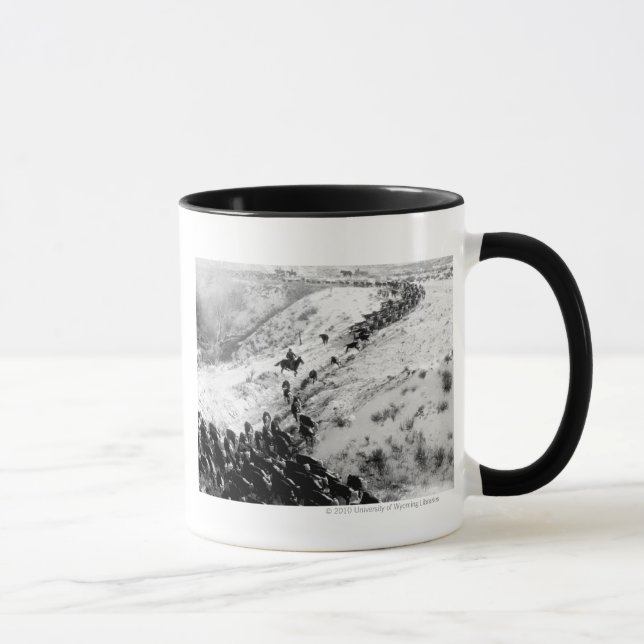Tasse Entraînement des bétail pendant l'hiver (Droite)