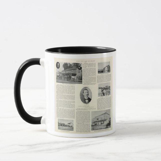 Tasse Entreprise de Petaluma, Californie (Gauche)