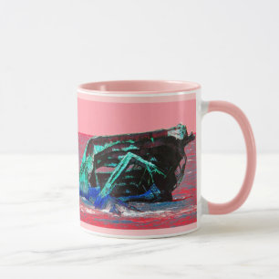 Tasse Épave Abstraite rose