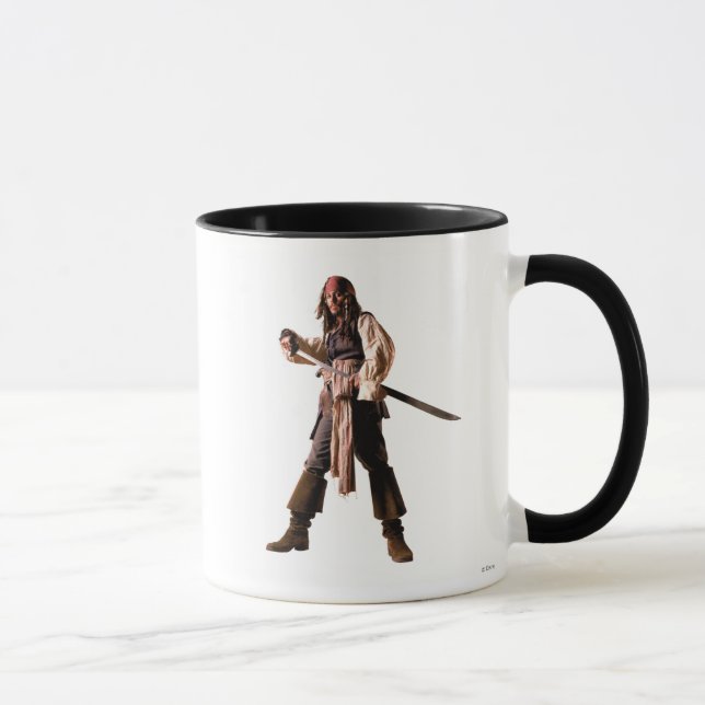 Tasse Épée de dessin du capitaine jack sparrow (Droite)