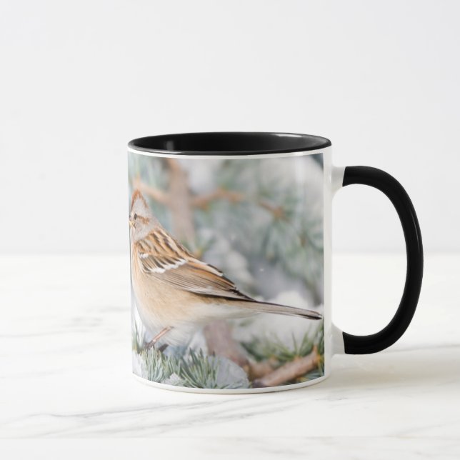 Tasse Épervier américain en hiver (Droite)