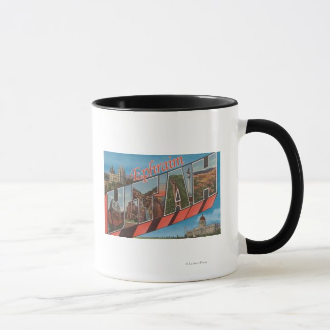Tasse Ephraïm, UtahGrandes lettres ScènesEphraïm, UT (Droite)
