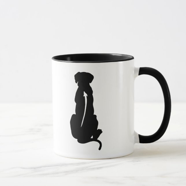 Tasse Épine de race de chien de Rhodesian Ridgeback (Droite)