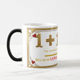 Tasse Équation de l'Amour – 1+1 n'est pas toujours