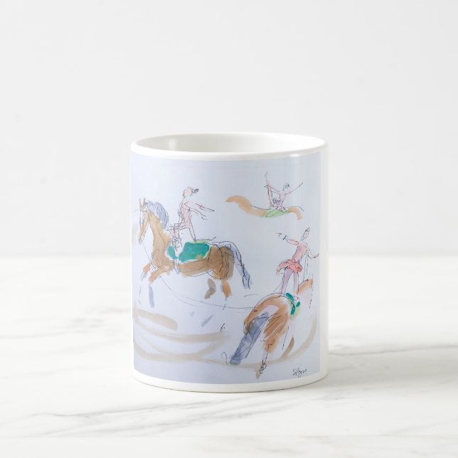 Tasse équestre de voûte (Centre)