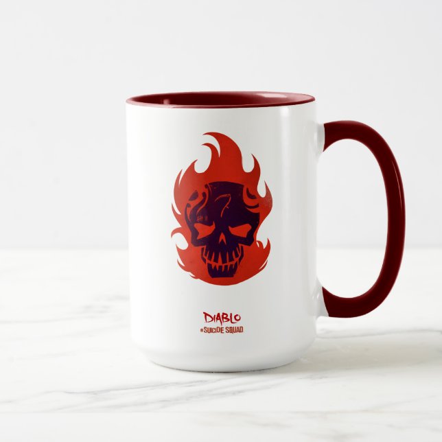 Tasse Équipe de suicide | Icône Diablo Head (Droite)