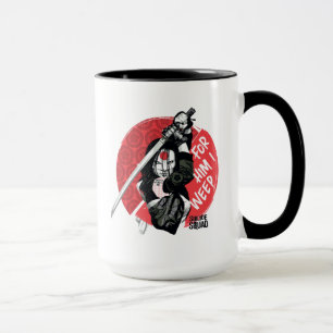 Tasse Équipe de suicide   Katana "Pour Lui, je pleure"