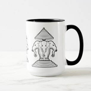 Tasse Erawan trois a dirigé le Laotien