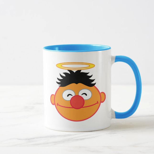 Tasse Ernie Souriant visage avec Halo (Droite)