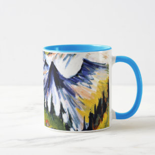 Tasse Ernst Kirchner - Berggipfel