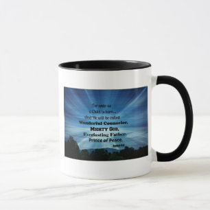 Tasse Esaïe 9:6 Car pour nous un Enfant est né.