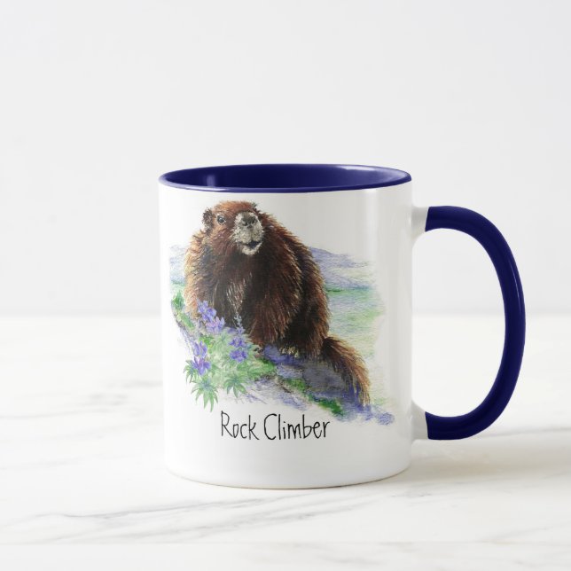 Tasse Escalade - Marmot - Animal (Droite)