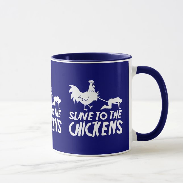 Tasse Esclave aux poulets (Droite)