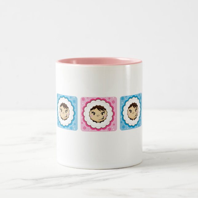 Tasse esquimaude de visage (Centre)