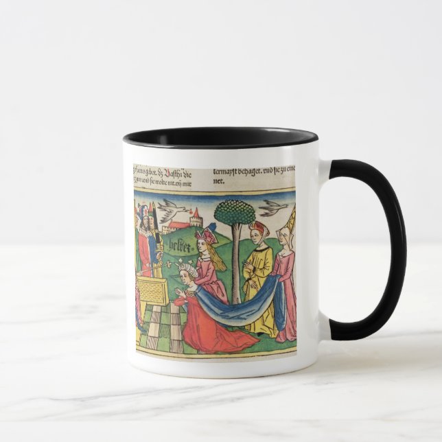 Tasse Esther 2 15-18, Esther est choisie pour être reine (Droite)