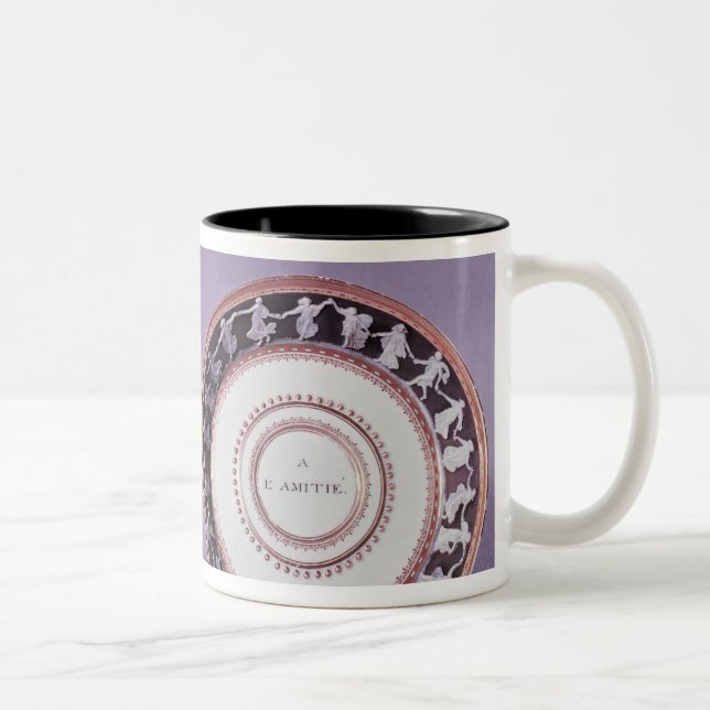 Tasse et soucoupe de Meissen, fin du 18ème siècle (Droit)