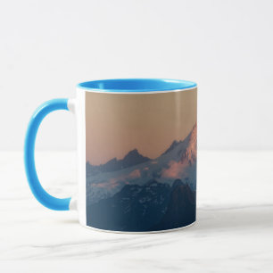 Tasse État de Washington, North Cascades. Mont Baker