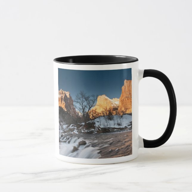 Tasse États-Unis, Utah, Zion National Park. Sunrise des  (Droite)