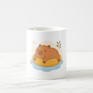 Tasse Été Détente Flotteur de Piscine Capybara Mig