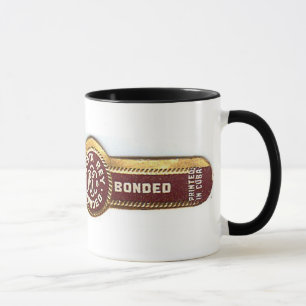 Tasse Étiquette de bande de cigare Cuesta Rey